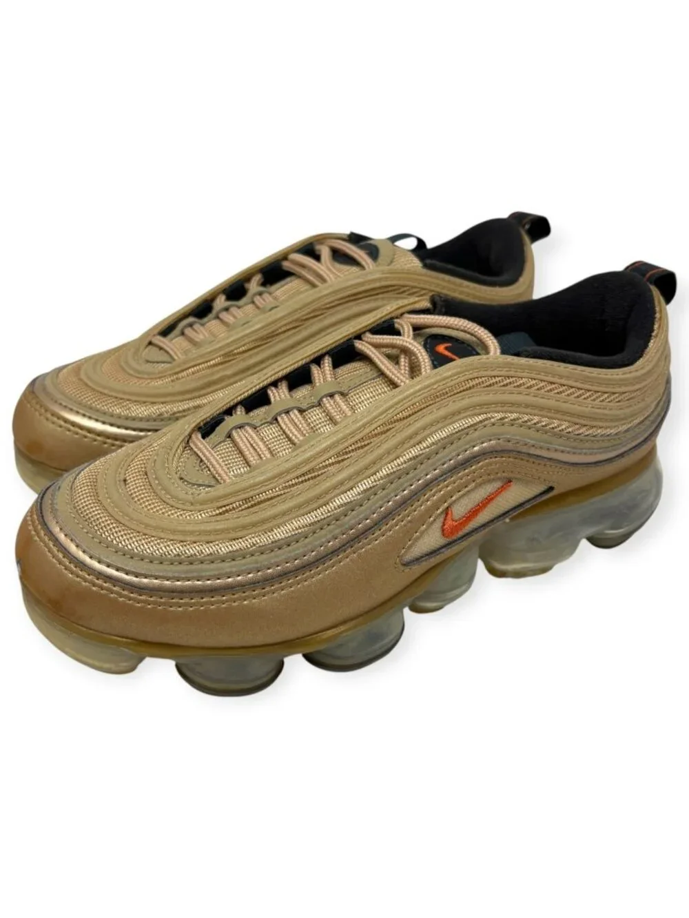Nike Air VaporMax 97 Blur Vintage Coral Gold AO4542-902 Womens 6.5 Gym Running